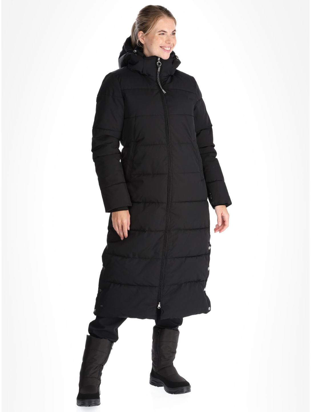 Luhta, Iisalmi winterjas dames Basic Black zwart 