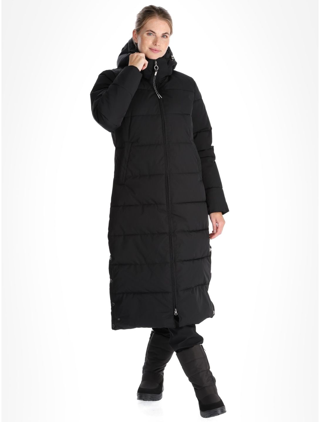 Luhta, Iisalmi winterjas dames Basic Black zwart 