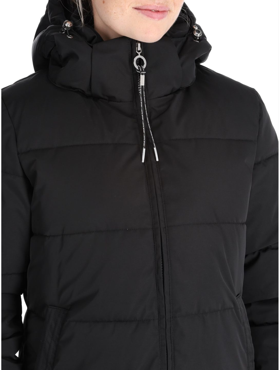 Luhta, Iisalmi winterjas dames Basic Black zwart 