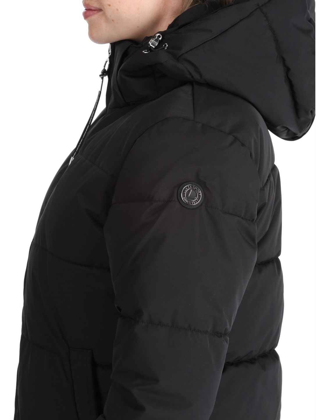 Luhta, Iisalmi winterjas dames Basic Black zwart 