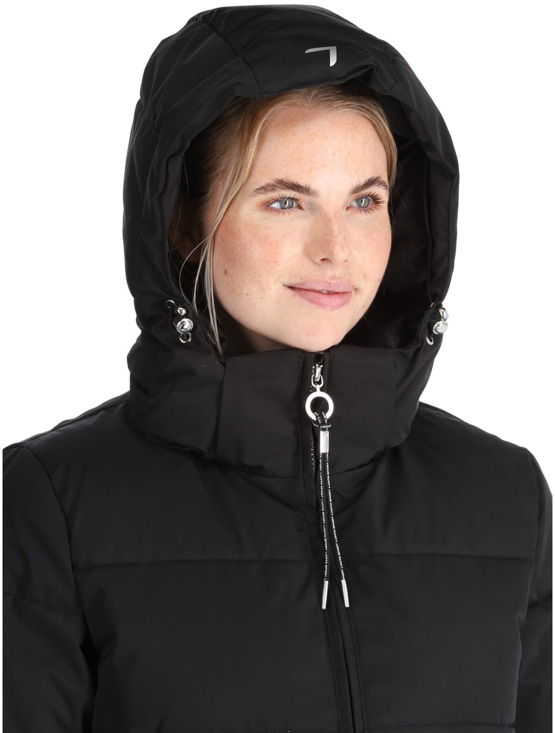 Luhta, Iisalmi winterjas dames Basic Black zwart 