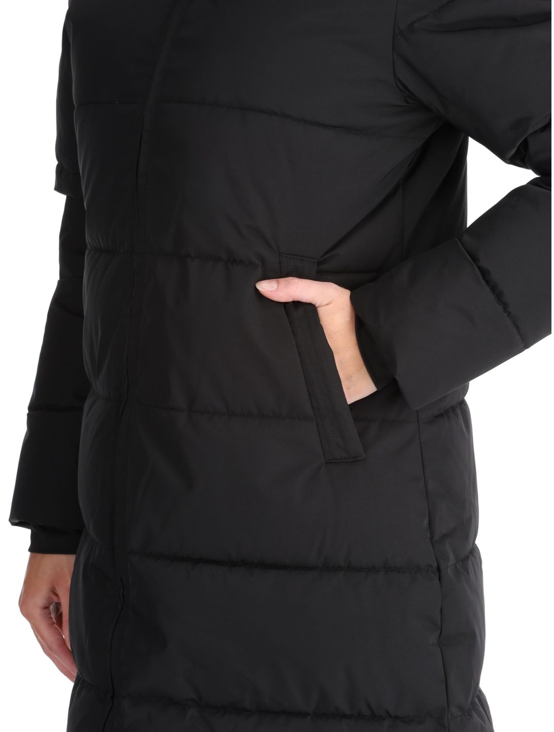 Luhta, Iisalmi winterjas dames Basic Black zwart 