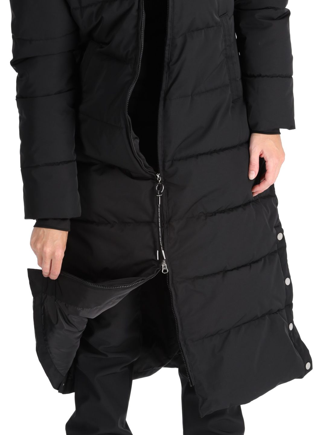 Luhta, Iisalmi winterjas dames Basic Black zwart 