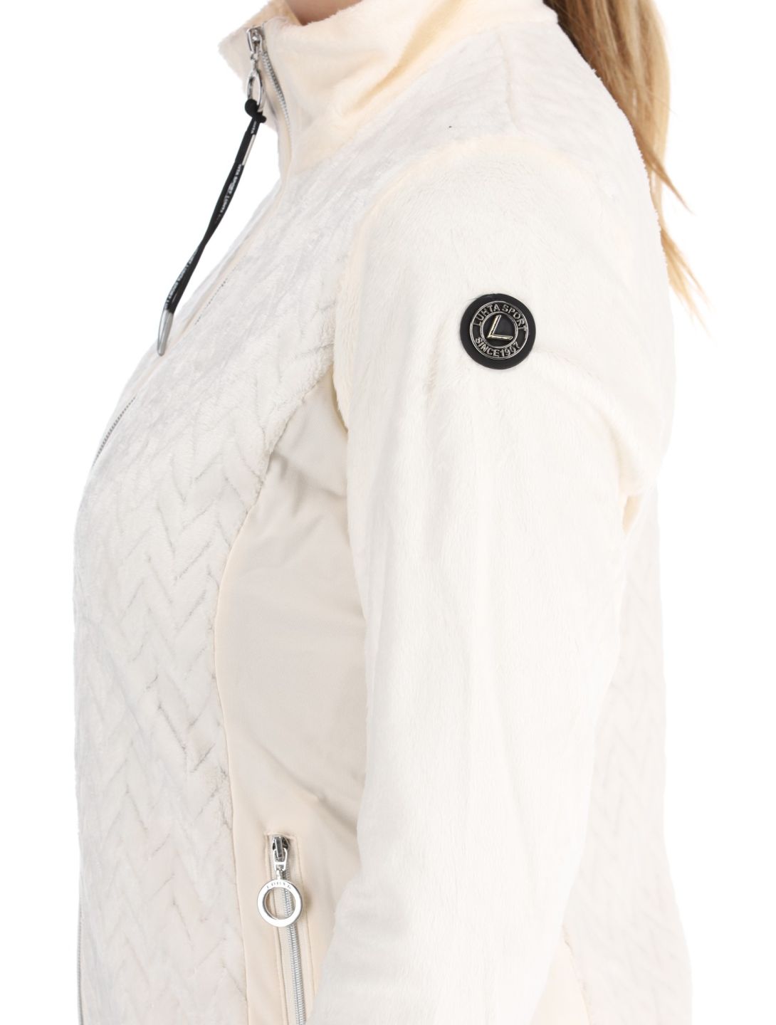 Luhta, Ikaala vest dames Natural White wit 