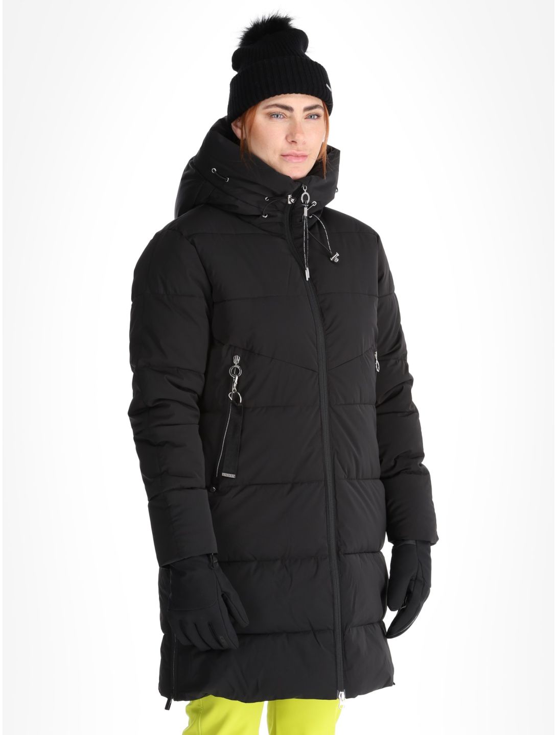 Luhta, Inkoo winterjas dames Basic Black zwart 