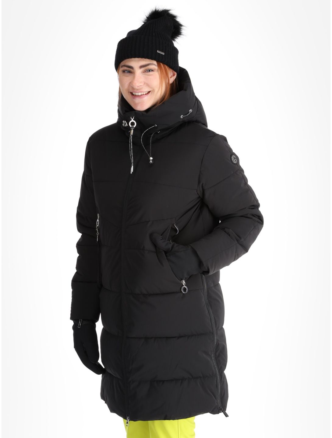 Luhta, Inkoo winterjas dames Basic Black zwart 