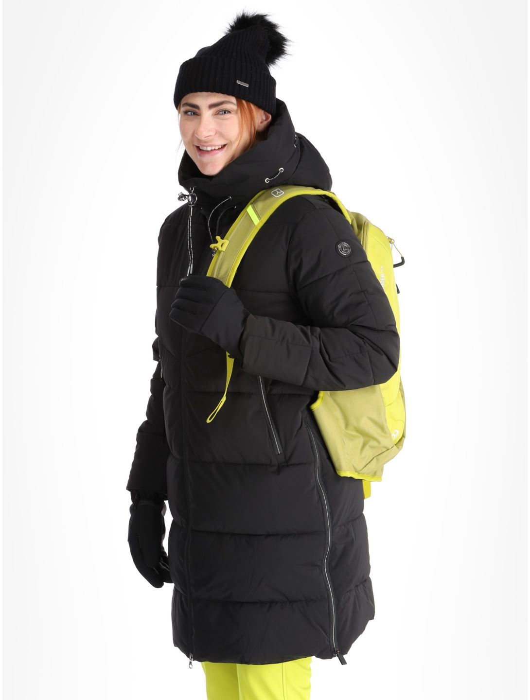 Luhta, Inkoo winterjas dames Basic Black zwart 