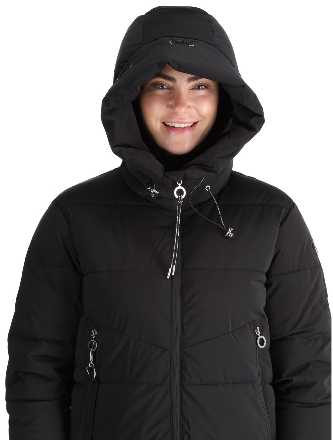 Luhta, Inkoo winterjas dames Basic Black zwart 