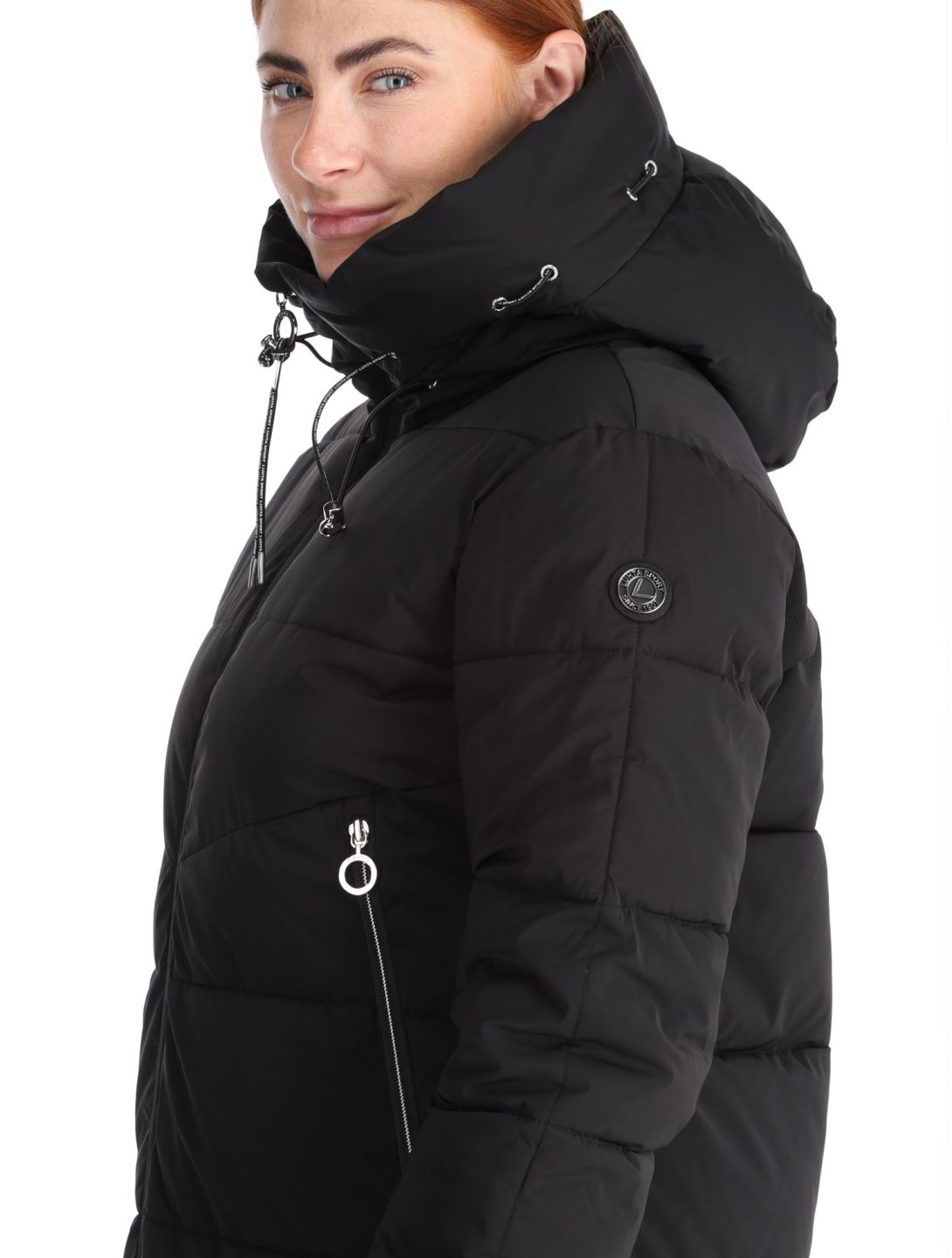 Luhta, Inkoo winterjas dames Basic Black zwart 