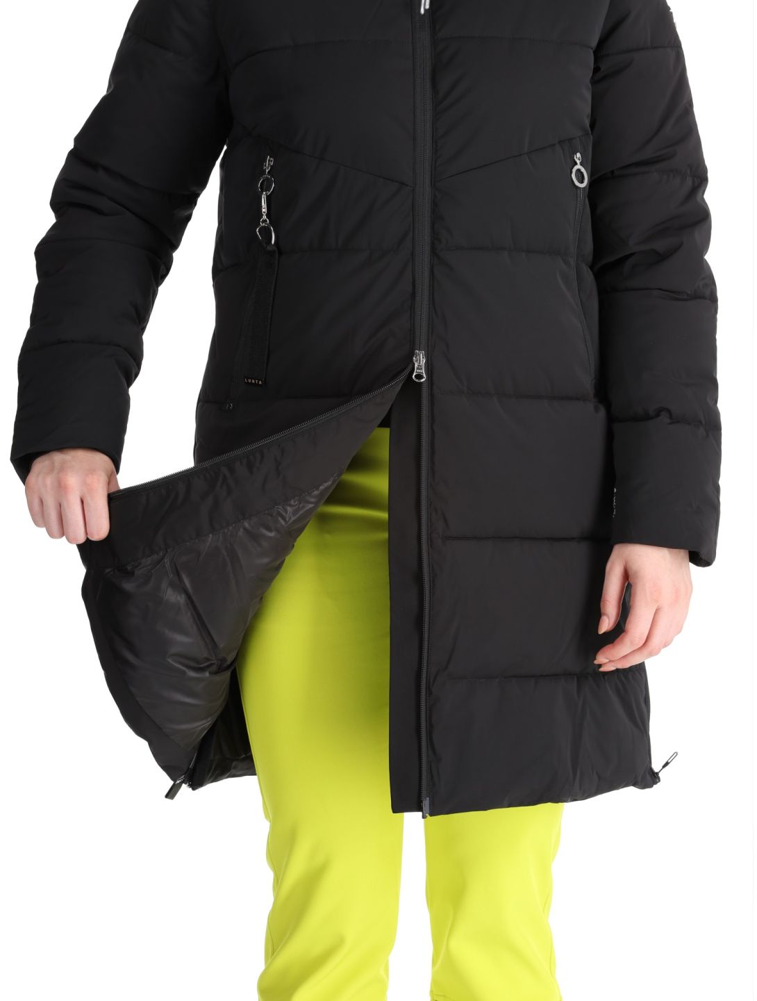 Luhta, Inkoo winterjas dames Basic Black zwart 