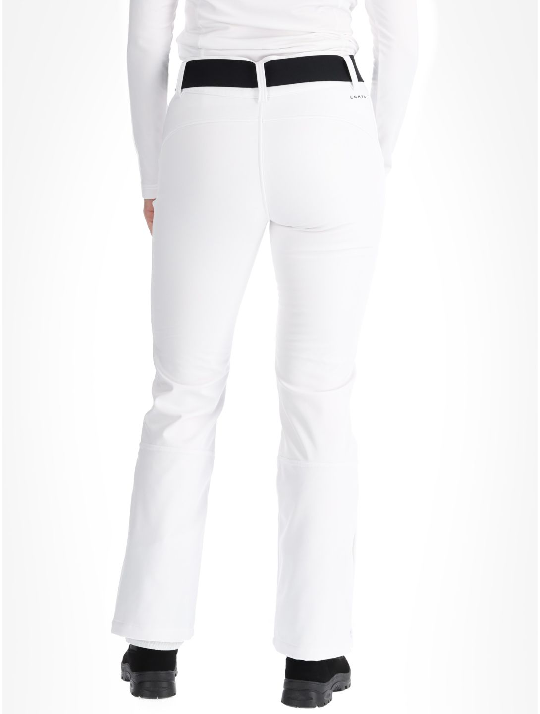 Luhta, Joentaus softshell skibroek dames Optic White wit 