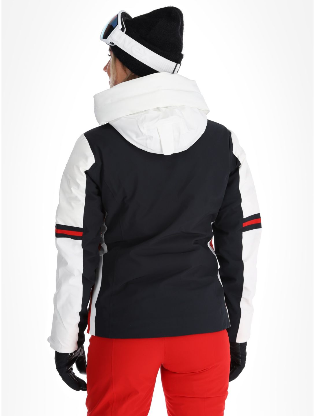 Luhta, Luhta Kaaresuvanto ski-jas dames Optic White wit 