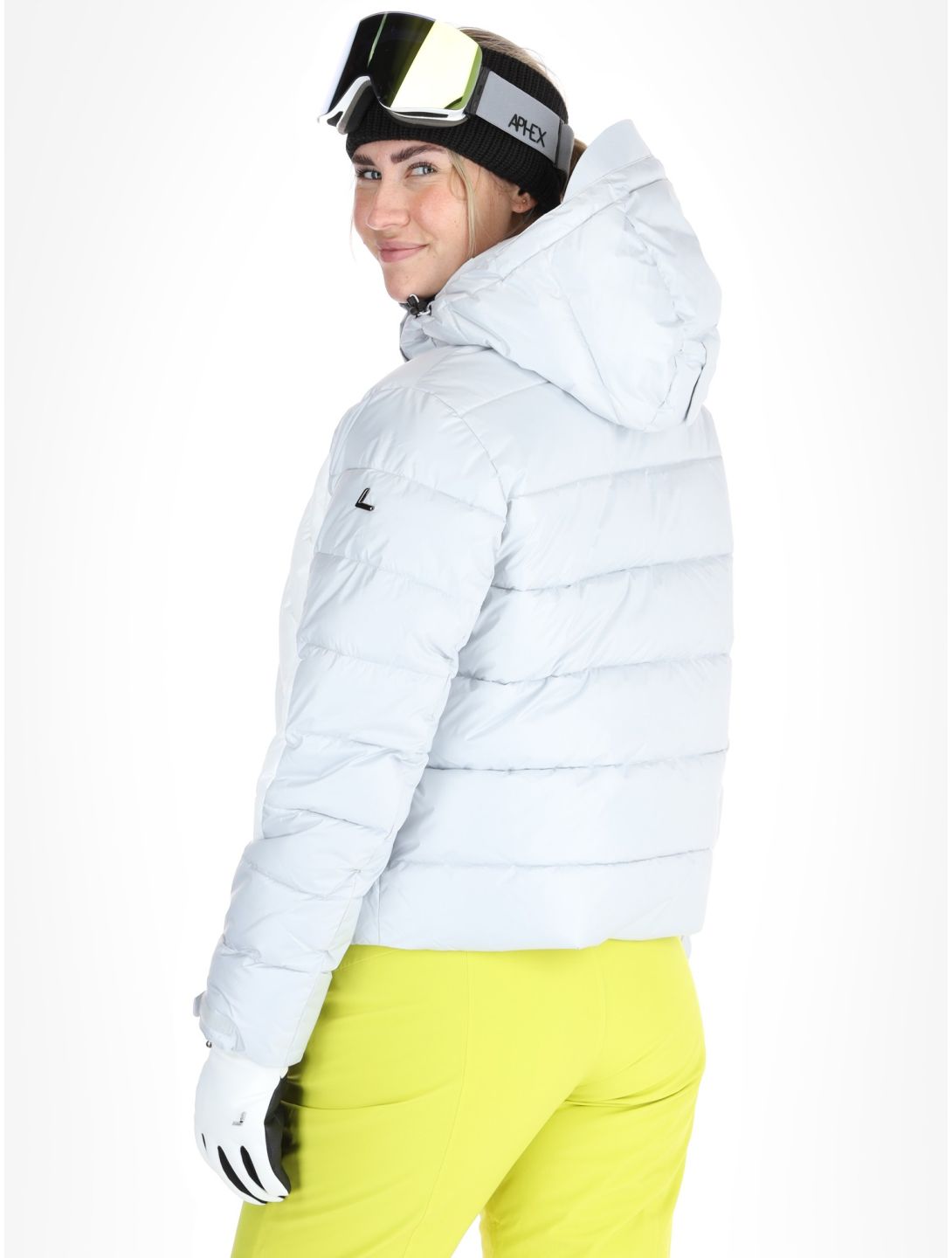 Luhta, Kiistala ski-jas dames Optic White wit 