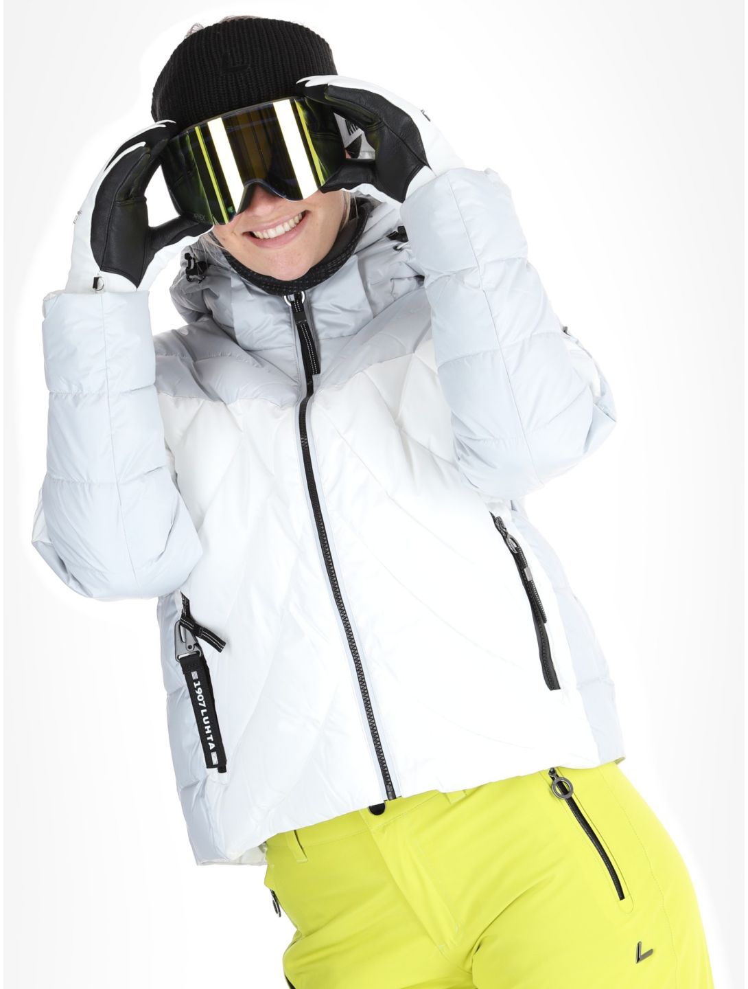 Luhta, Kiistala ski-jas dames Optic White wit 