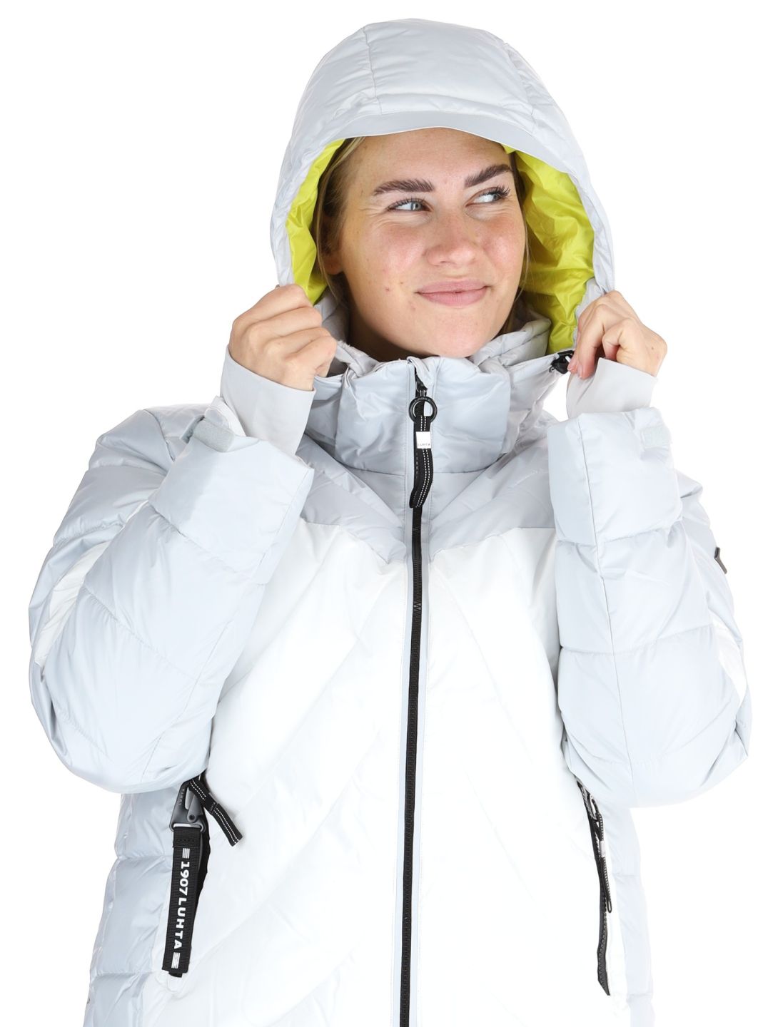 Luhta, Kiistala ski-jas dames Optic White wit 