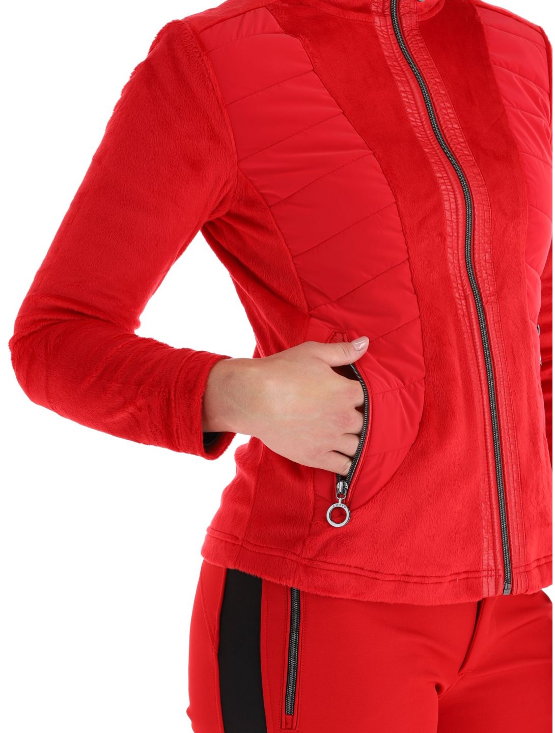 Luhta, Ounastunturi vest dames Cranberry rood 