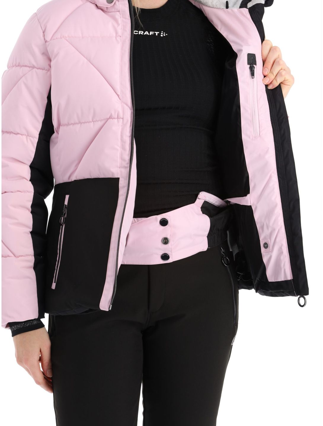 Luhta, Suomutunturi ski-jas dames Light Pink roze 