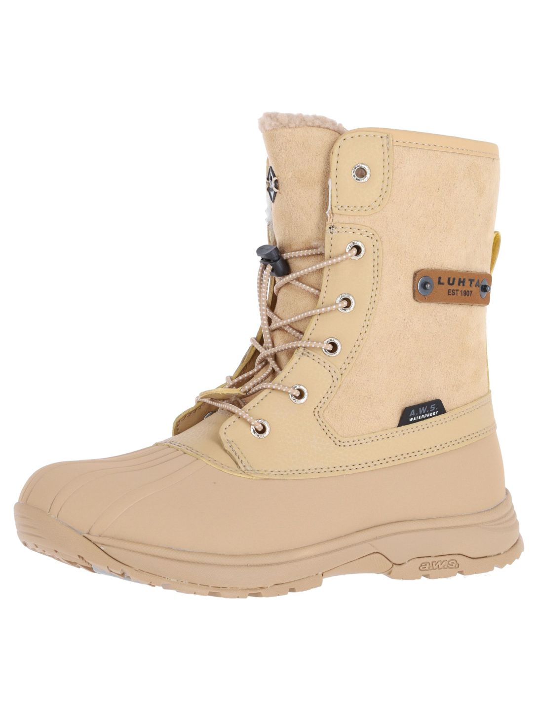 Luhta, Tuttu Ms snowboots dames Café Au Lait beige 