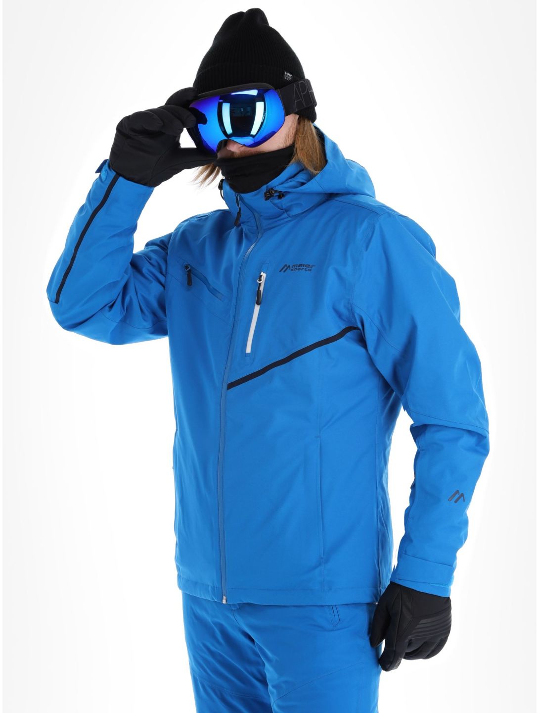 Maier Sports, Isidro ski-jas heren Imperial / Nightsky blauw 