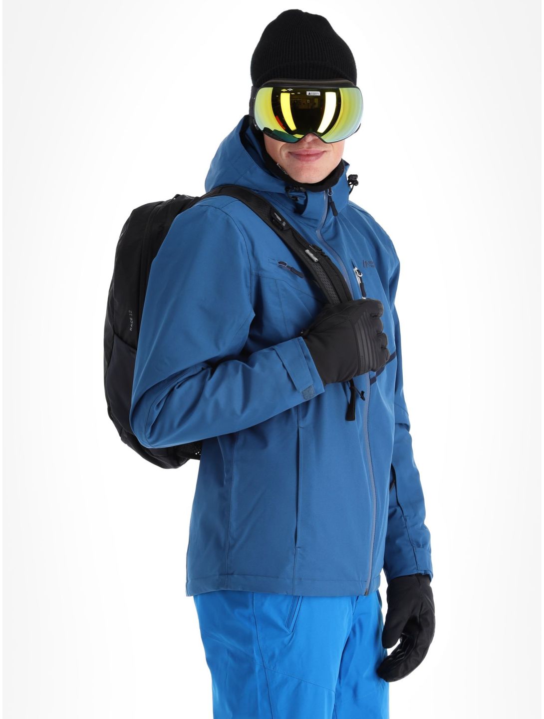 Maier Sports, Isidro ski-jas heren Viridian / Nightsky blauw 