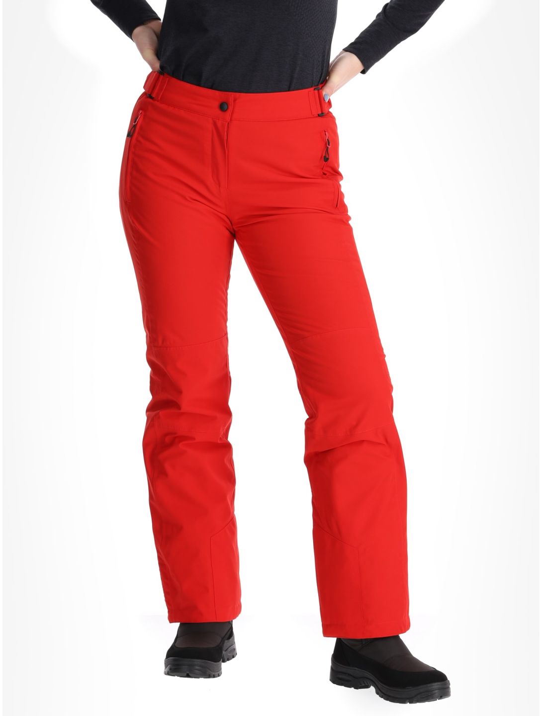 Maier Sports, Vroni Slim 2.0 skibroek dames Salsa rood 