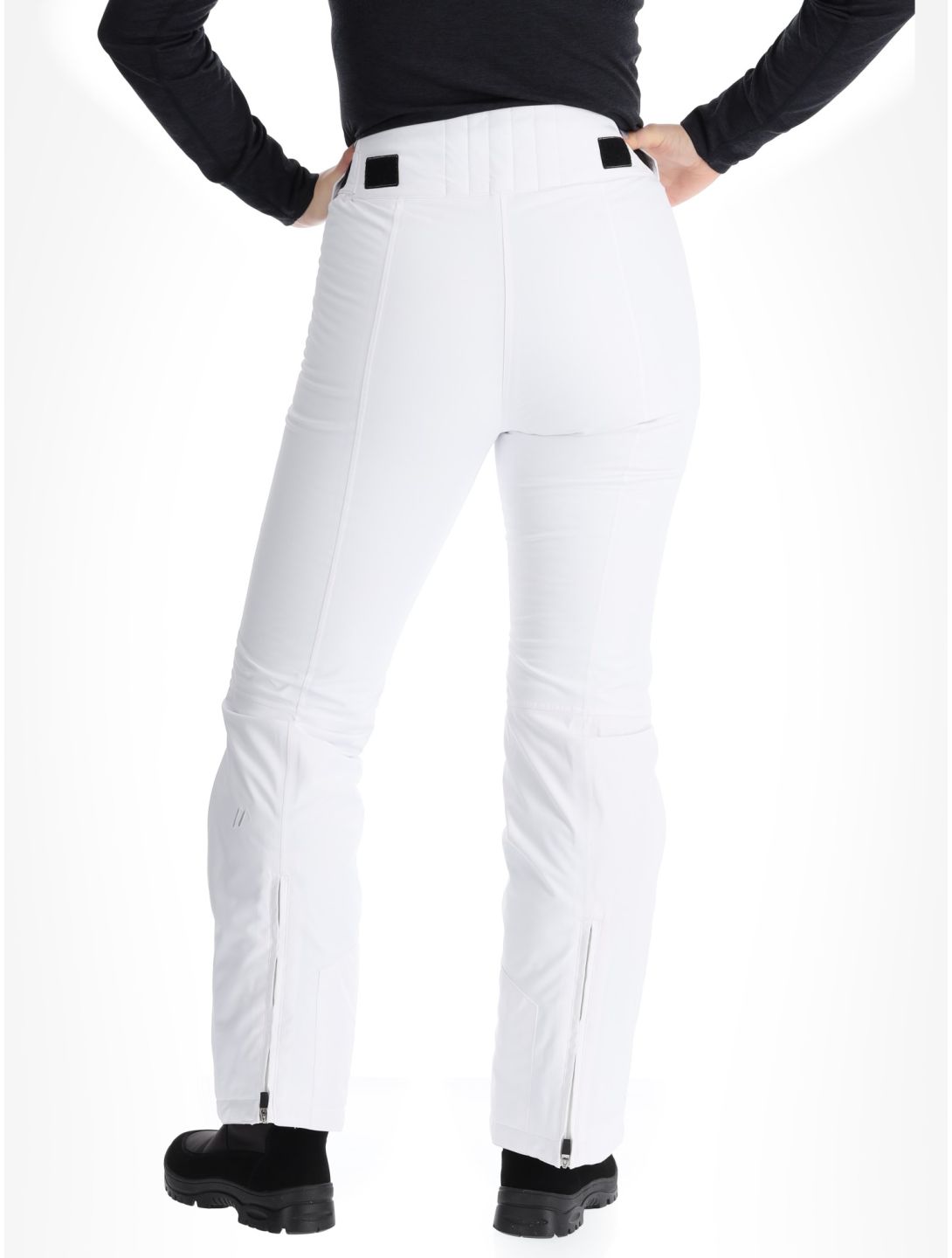 Maier Sports, Vroni Slim 2.0 skibroek dames White wit 