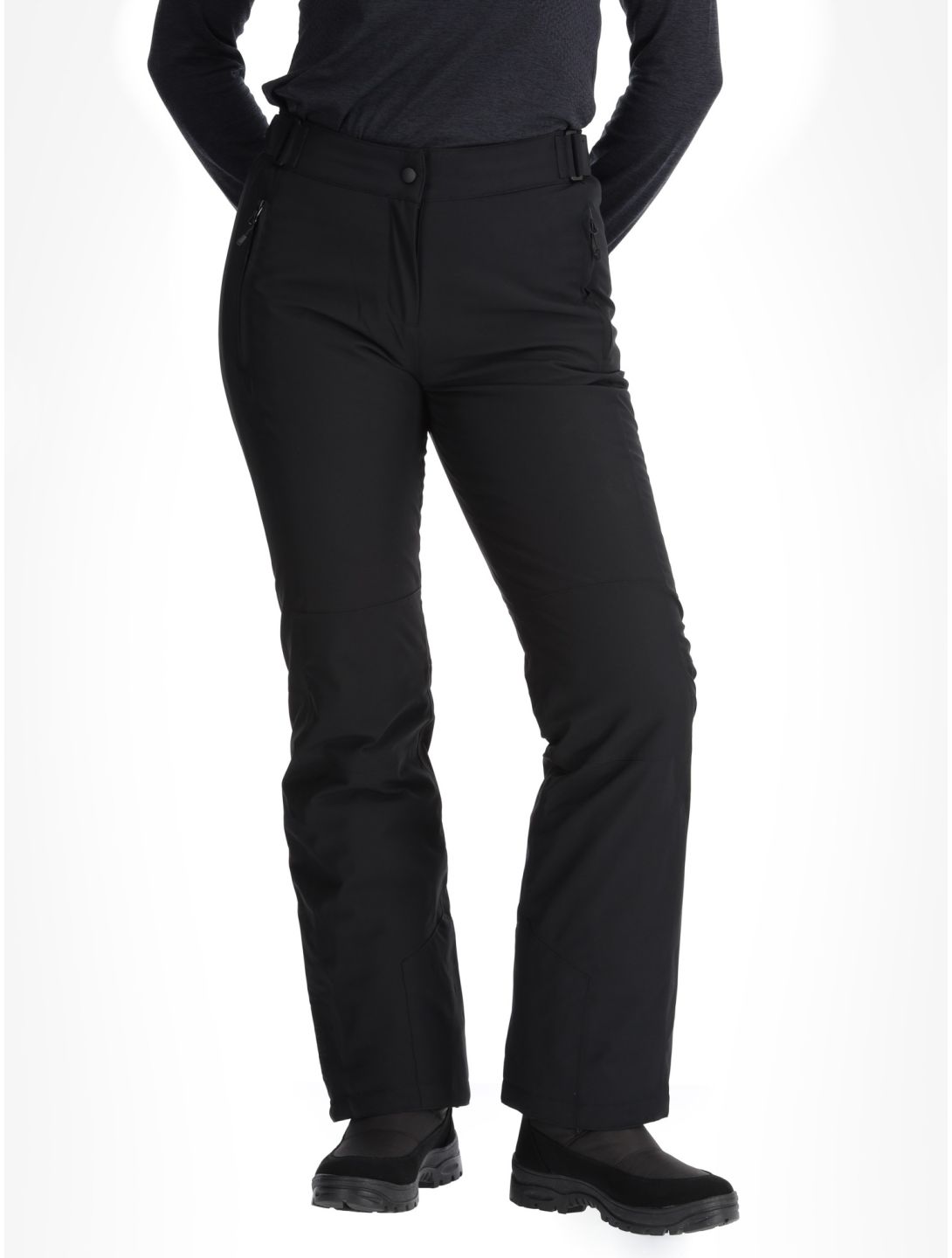 Maier Sports, Vroni Slim 2.0 skibroek dames Black zwart 