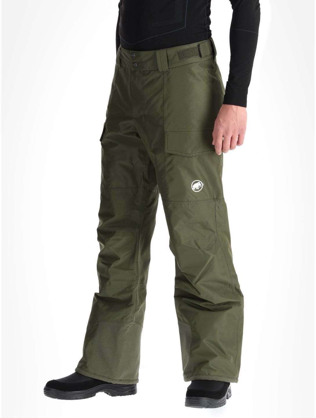 Mammut, Fall Line HS Thermo skibroek heren Dark Marsh groen 