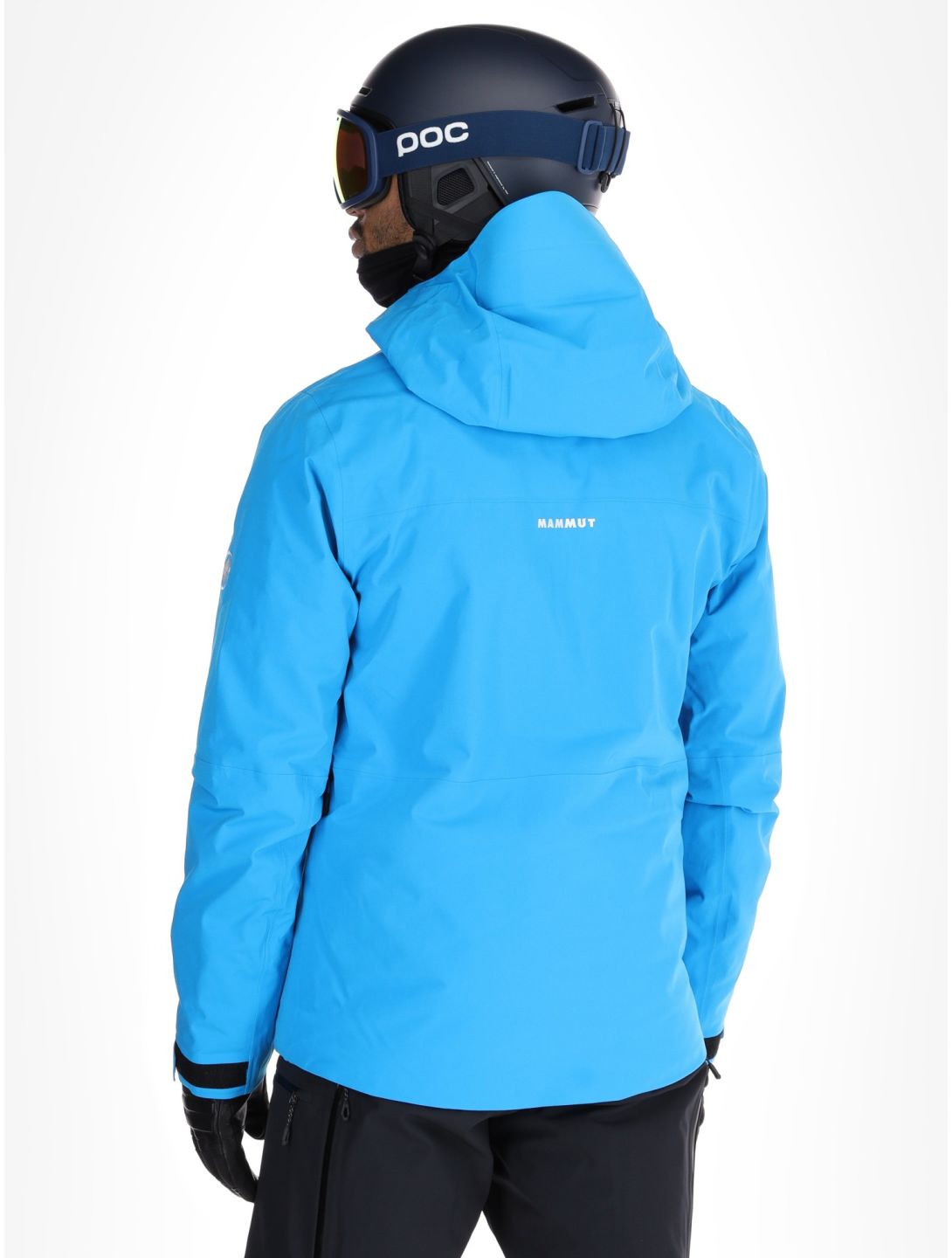 Mammut, Stoney HS Thermo Hooded ski-jas heren Glacier Blue / Black blauw, zwart 