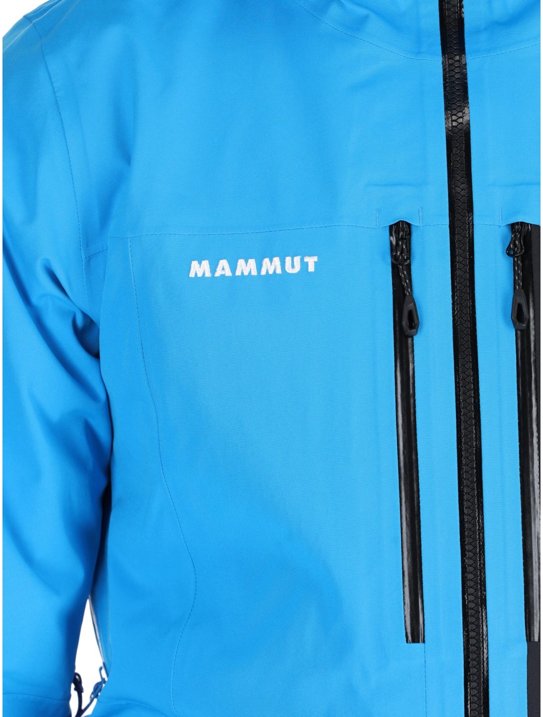 Mammut, Stoney HS Thermo Hooded ski-jas heren Glacier Blue / Black blauw, zwart 