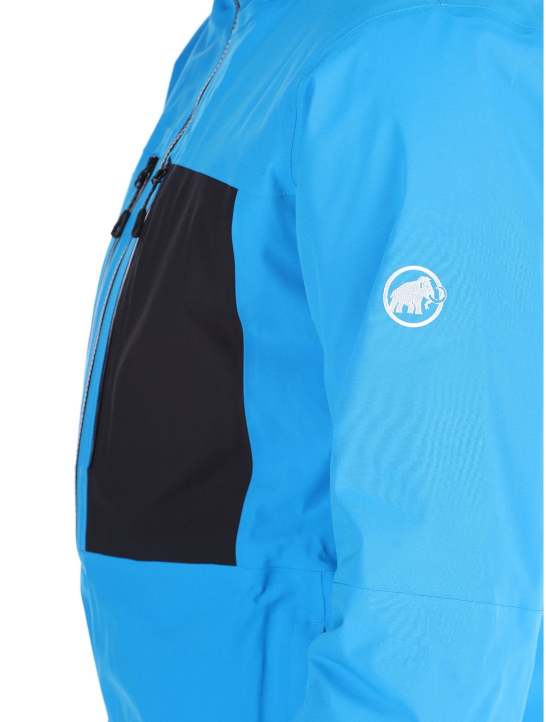 Mammut, Stoney HS Thermo Hooded ski-jas heren Glacier Blue / Black blauw, zwart 