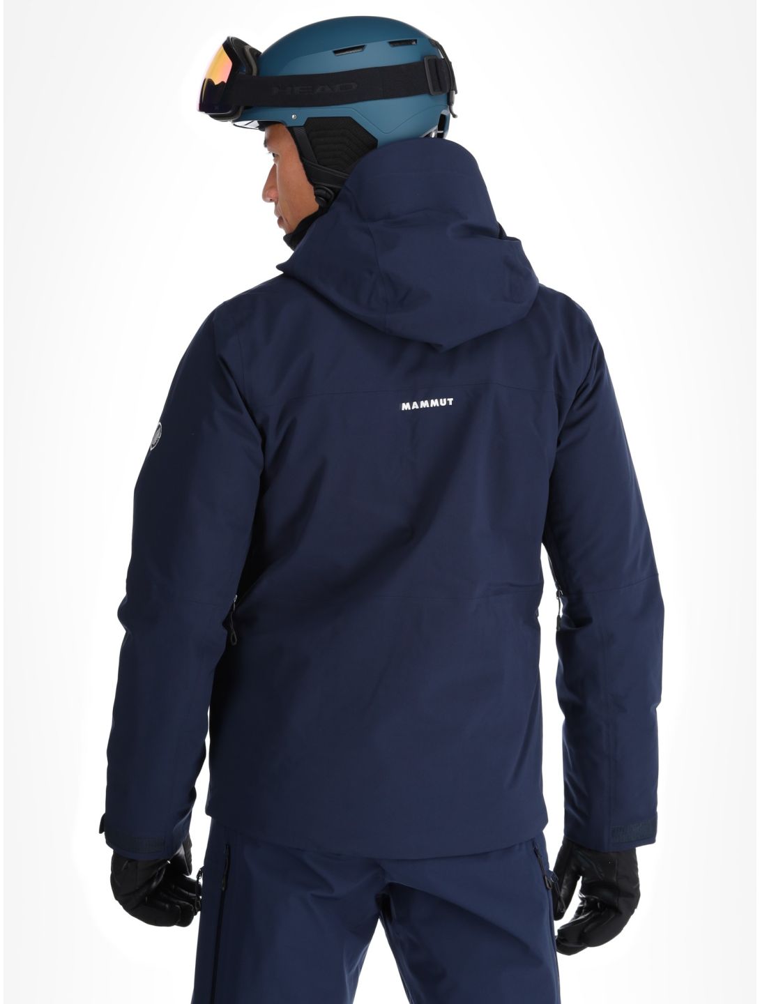 Mammut, Stoney HS Thermo Hooded ski-jas heren Marine blauw 