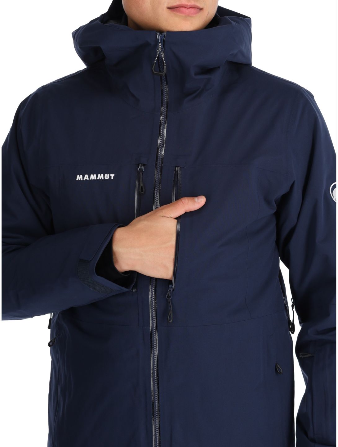 Mammut, Stoney HS Thermo Hooded ski-jas heren Marine blauw 