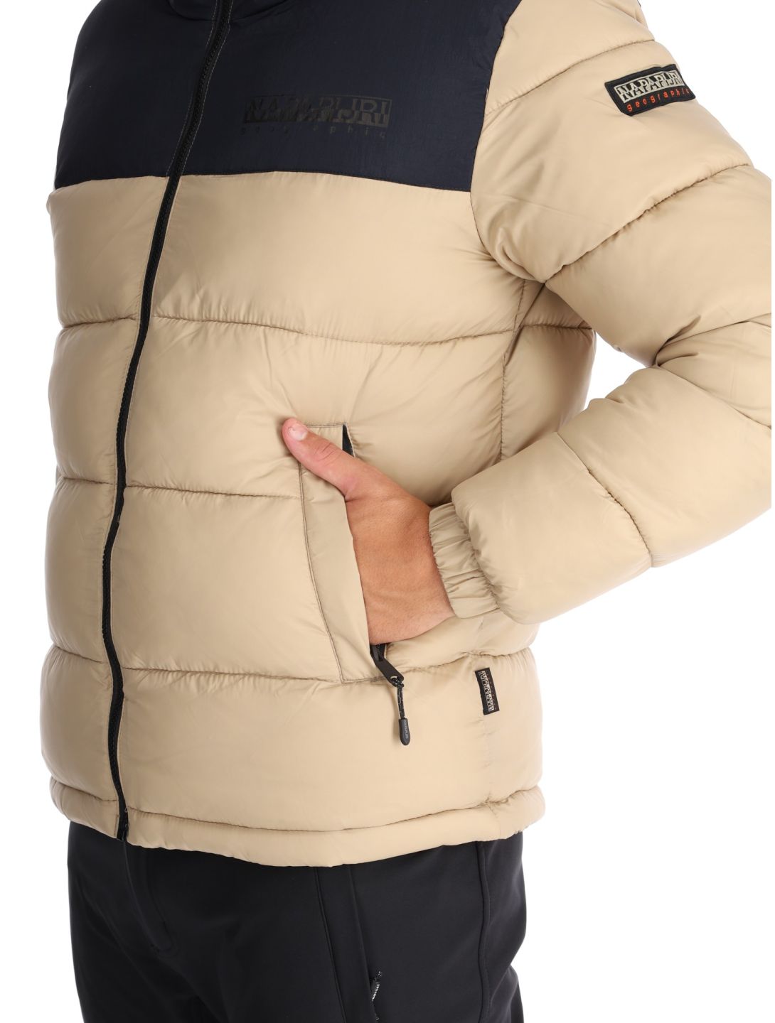 Napapijri, A-Hornelen ski-jas heren Beige Rocky beige 