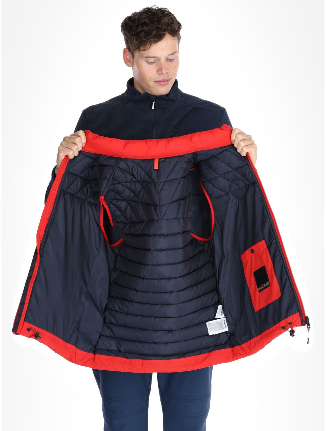 Napapijri, A-Lapaz V bodywarmer heren Red Goji rood 