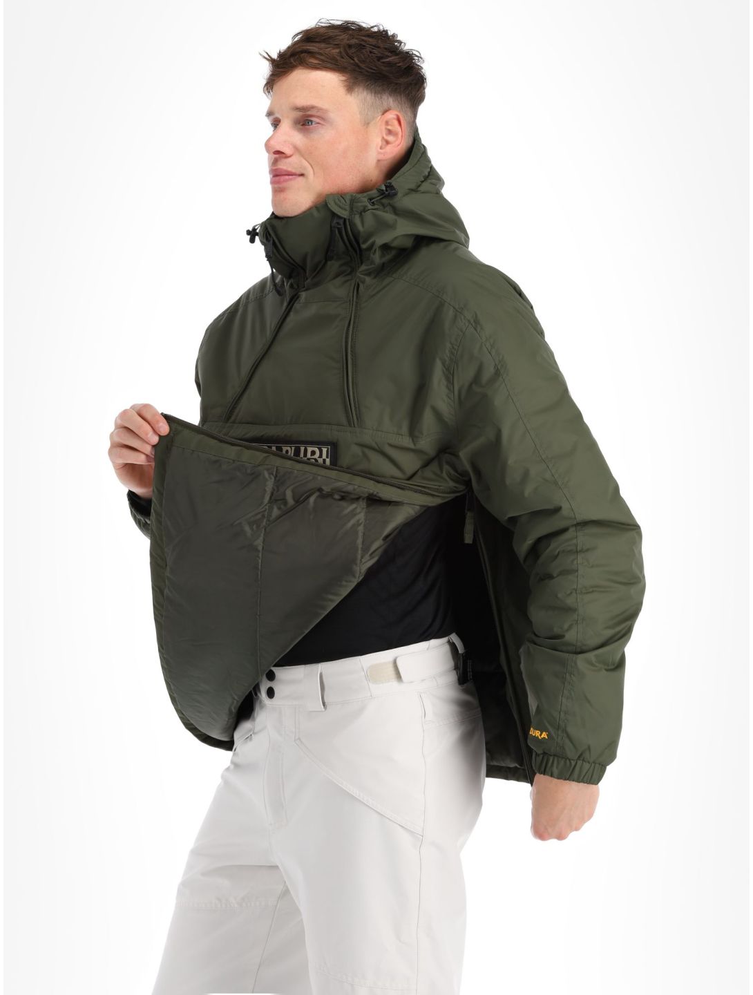 Napapijri, Northfarer 2.0 Wint winter anorak heren Green Depths groen 