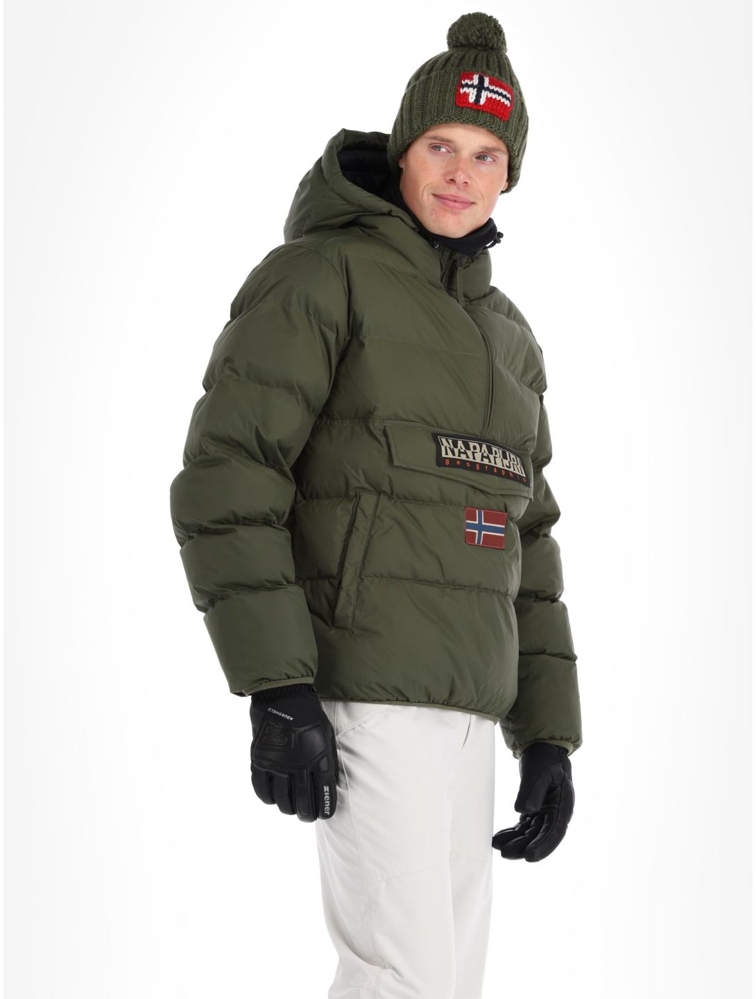 Napapijri, Rainforest Op Winter Puffer winter anorak heren Green Depths groen 