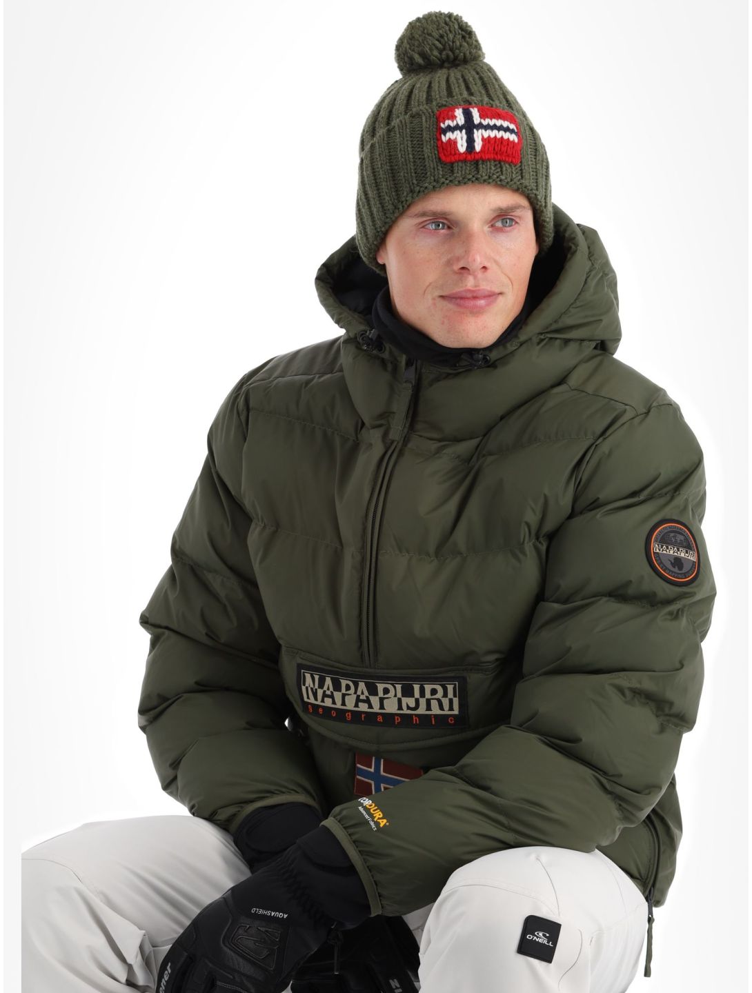 Napapijri, Rainforest Op Winter Puffer winter anorak heren Green Depths groen 