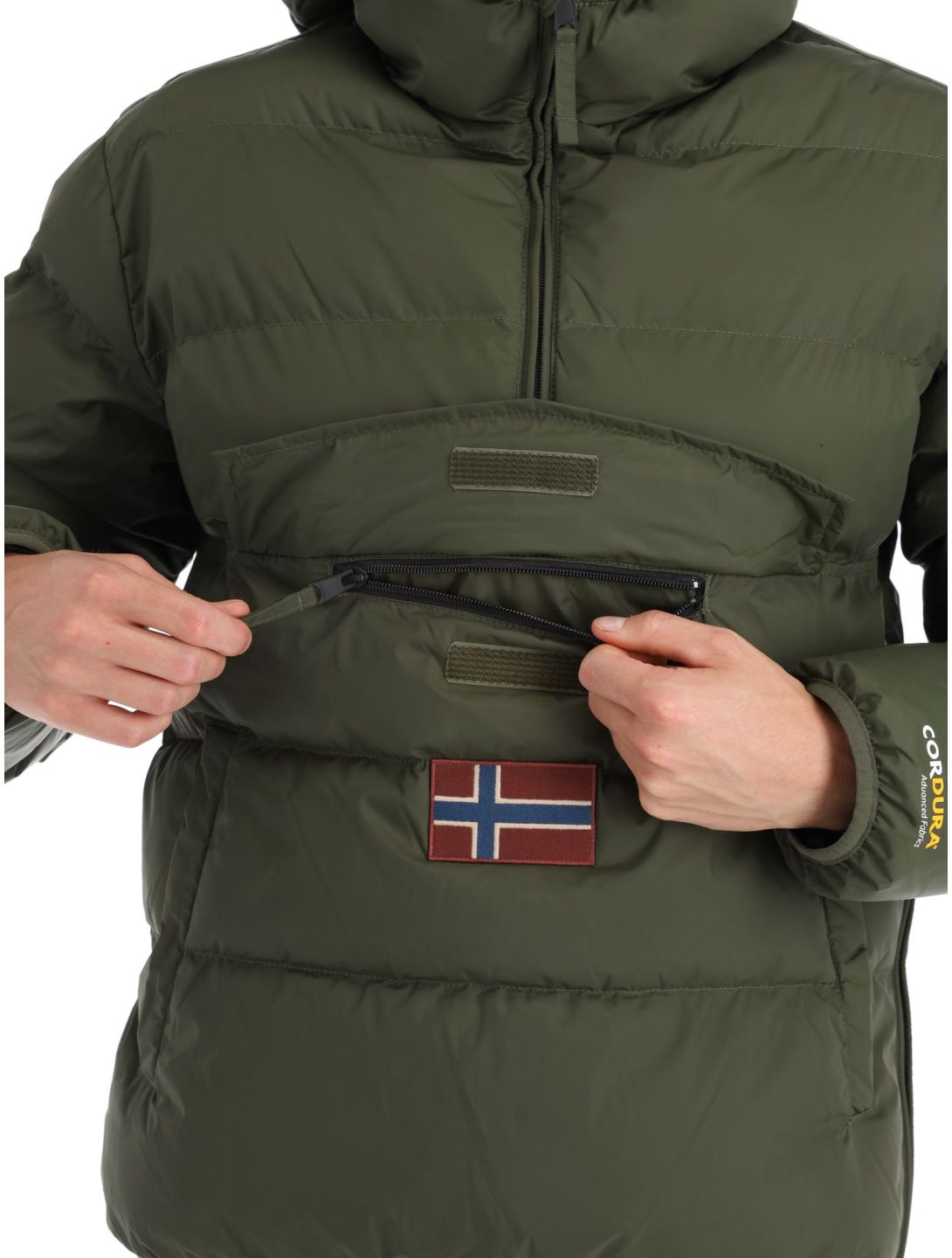 Napapijri, Rainforest Op Winter Puffer winter anorak heren Green Depths groen 