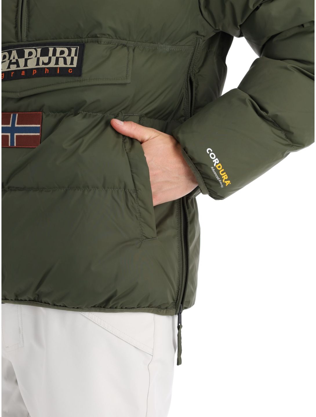 Napapijri, Rainforest Op Winter Puffer winter anorak heren Green Depths groen 