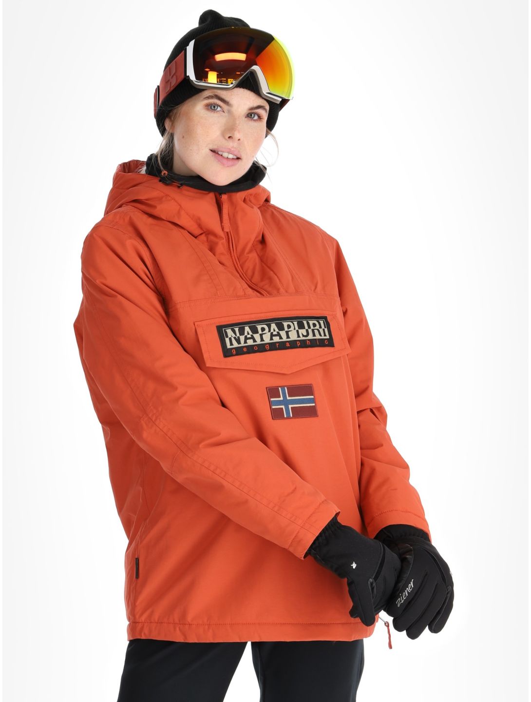 Napapijri, Rainforest W Winter 5 winter anorak dames Red Sauce rood 