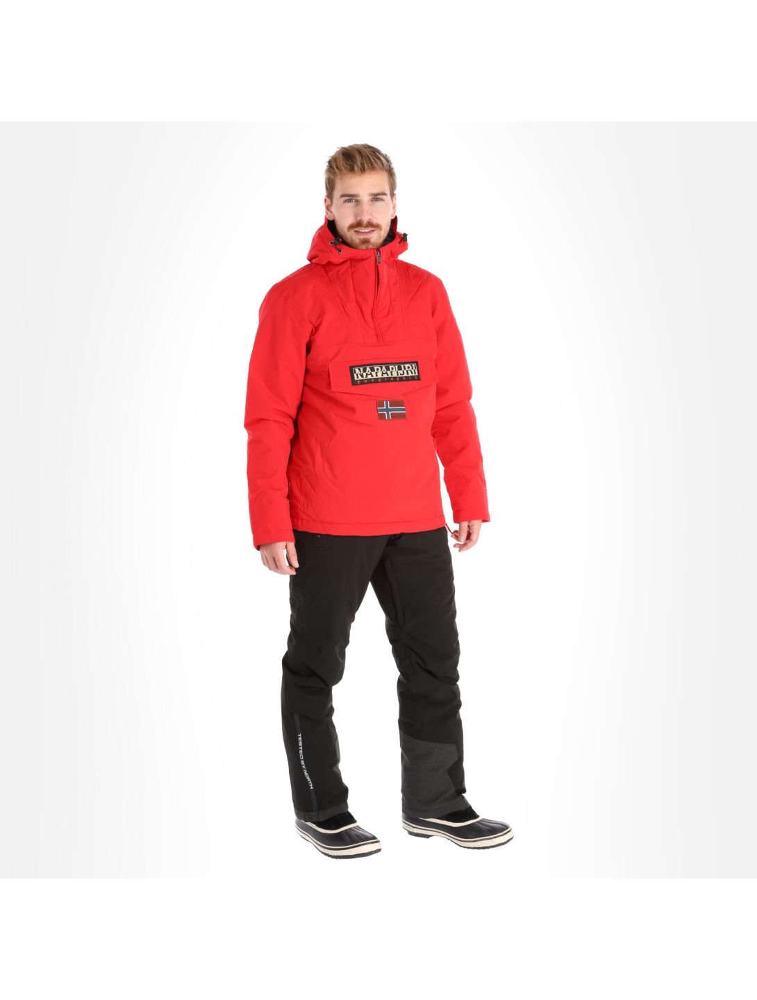 Napapijri, Rainforest Winter 2 anorak heren tango Rood