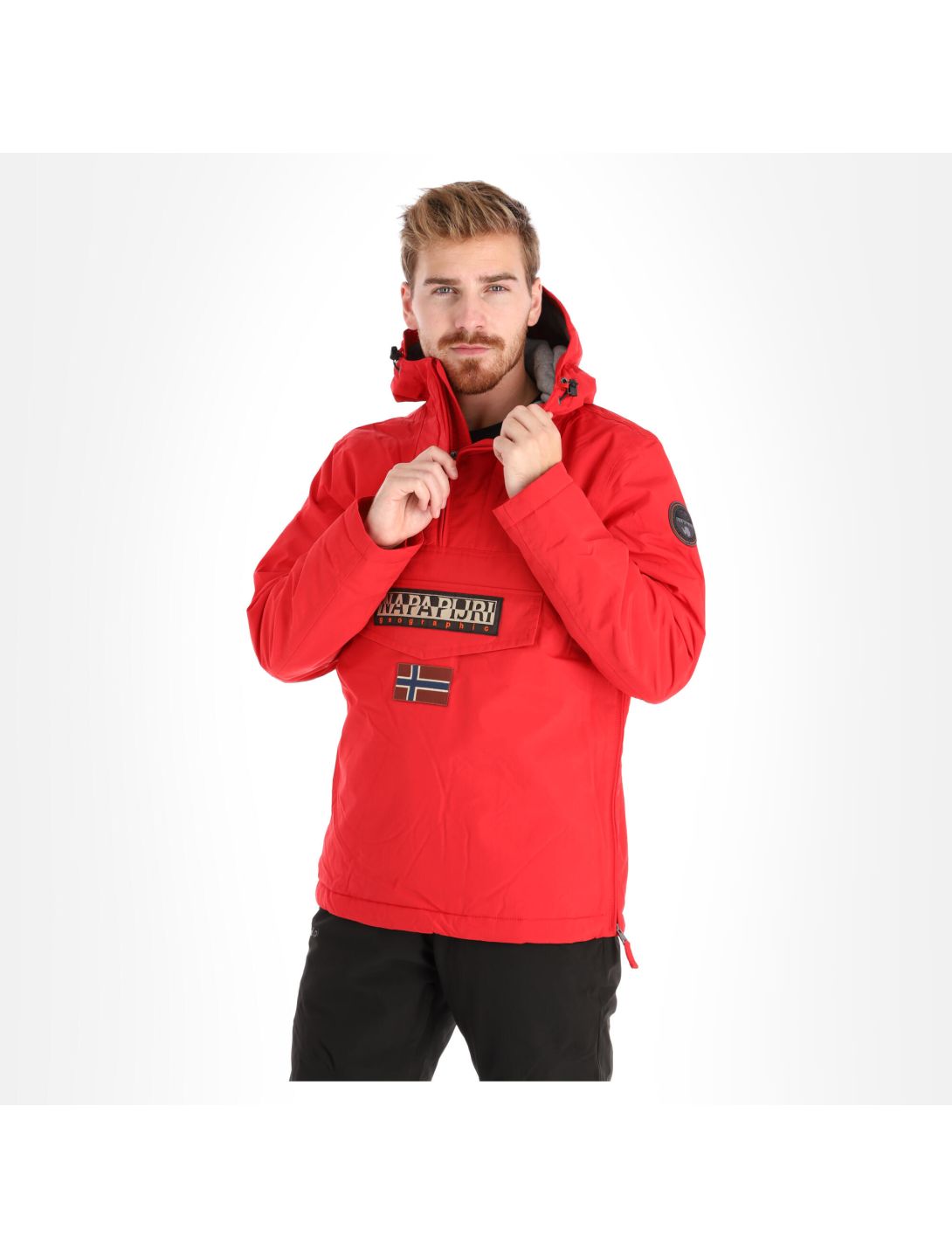 Napapijri, Rainforest Winter 2 anorak heren tango Rood