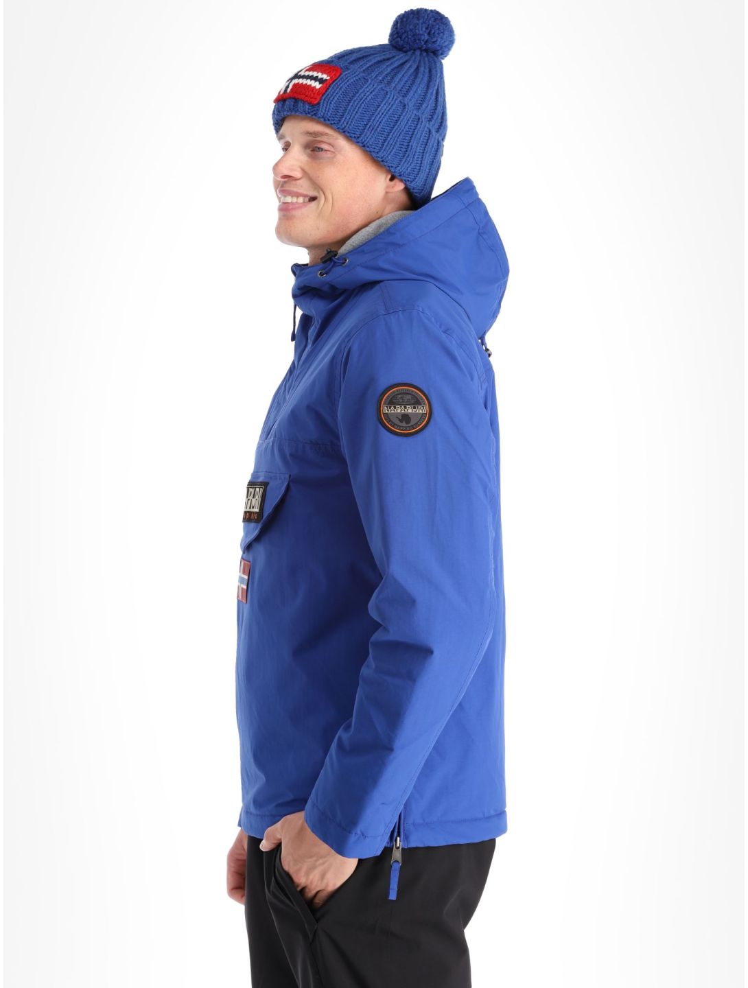 Napapijri, Rainforest Winter 3 winter anorak heren Blu Mazarin B5A blauw 