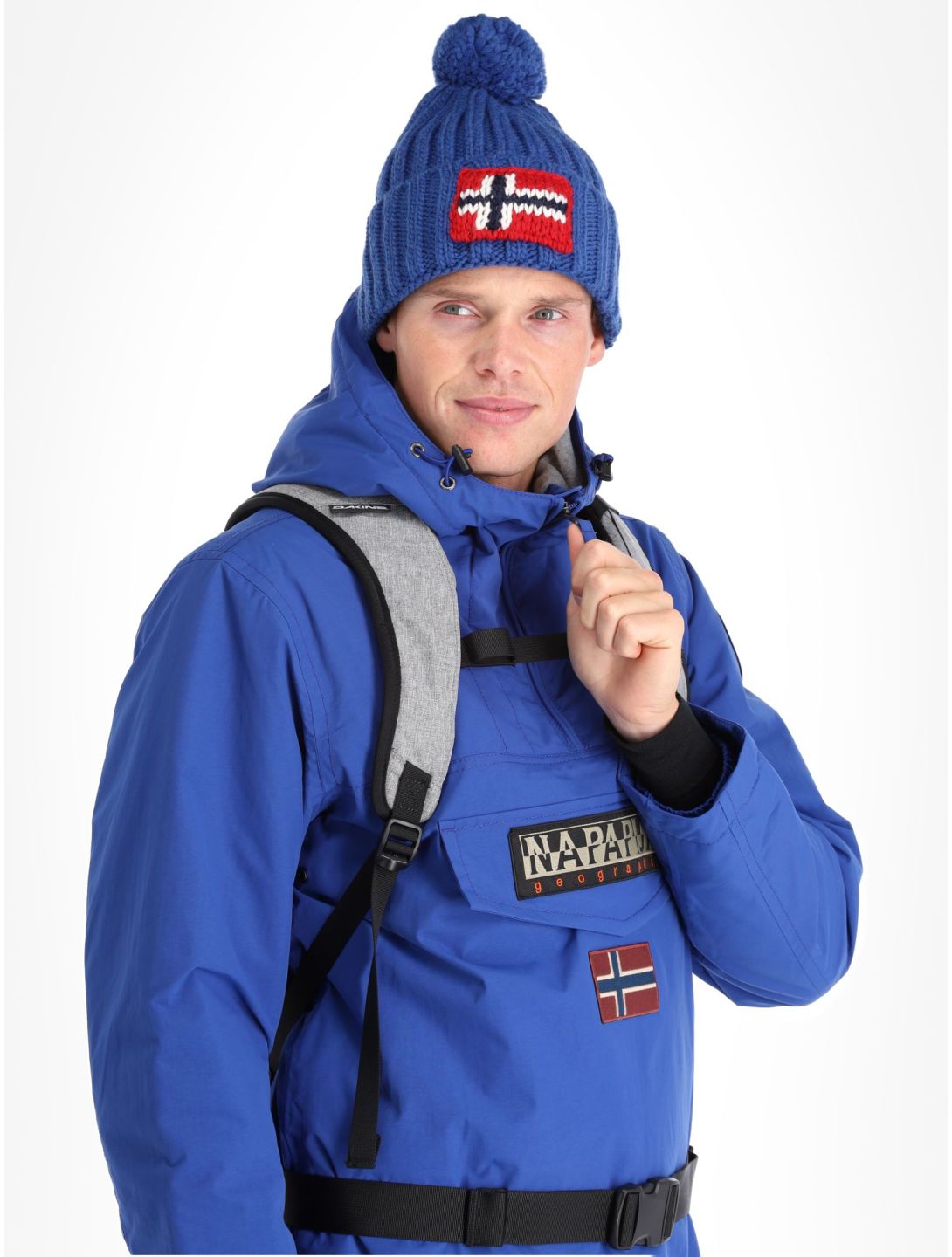 Napapijri, Rainforest Winter 3 winter anorak heren Blu Mazarin B5A blauw 