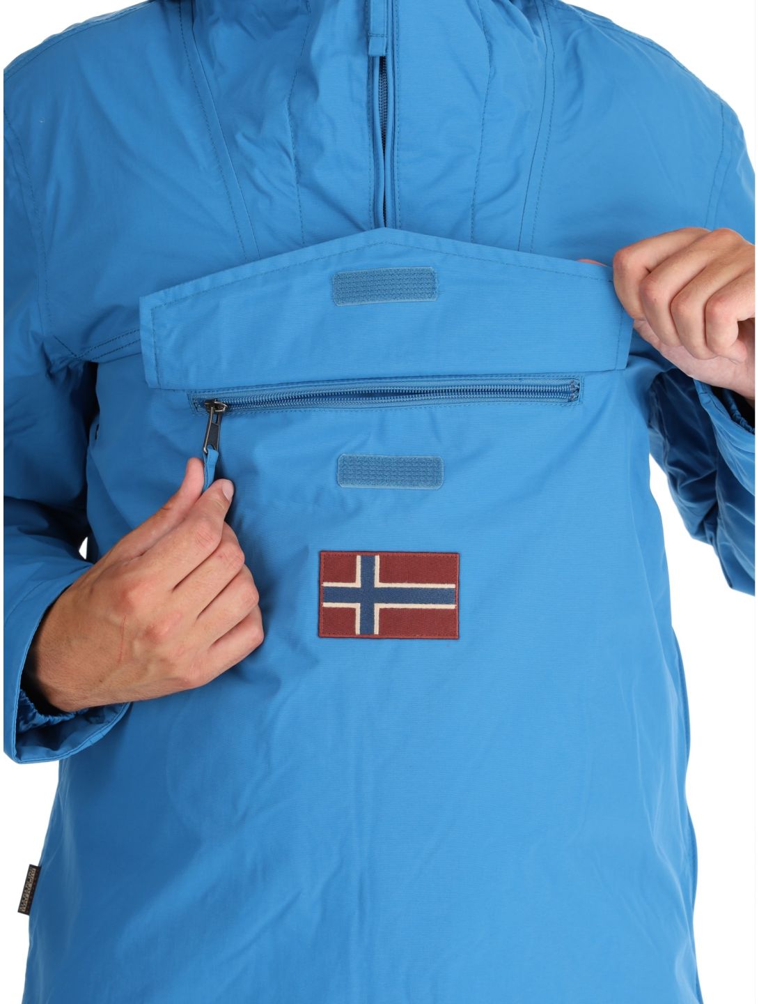 Napapijri, Rainforest Winter 3 winter anorak heren Blue Sapphire blauw 