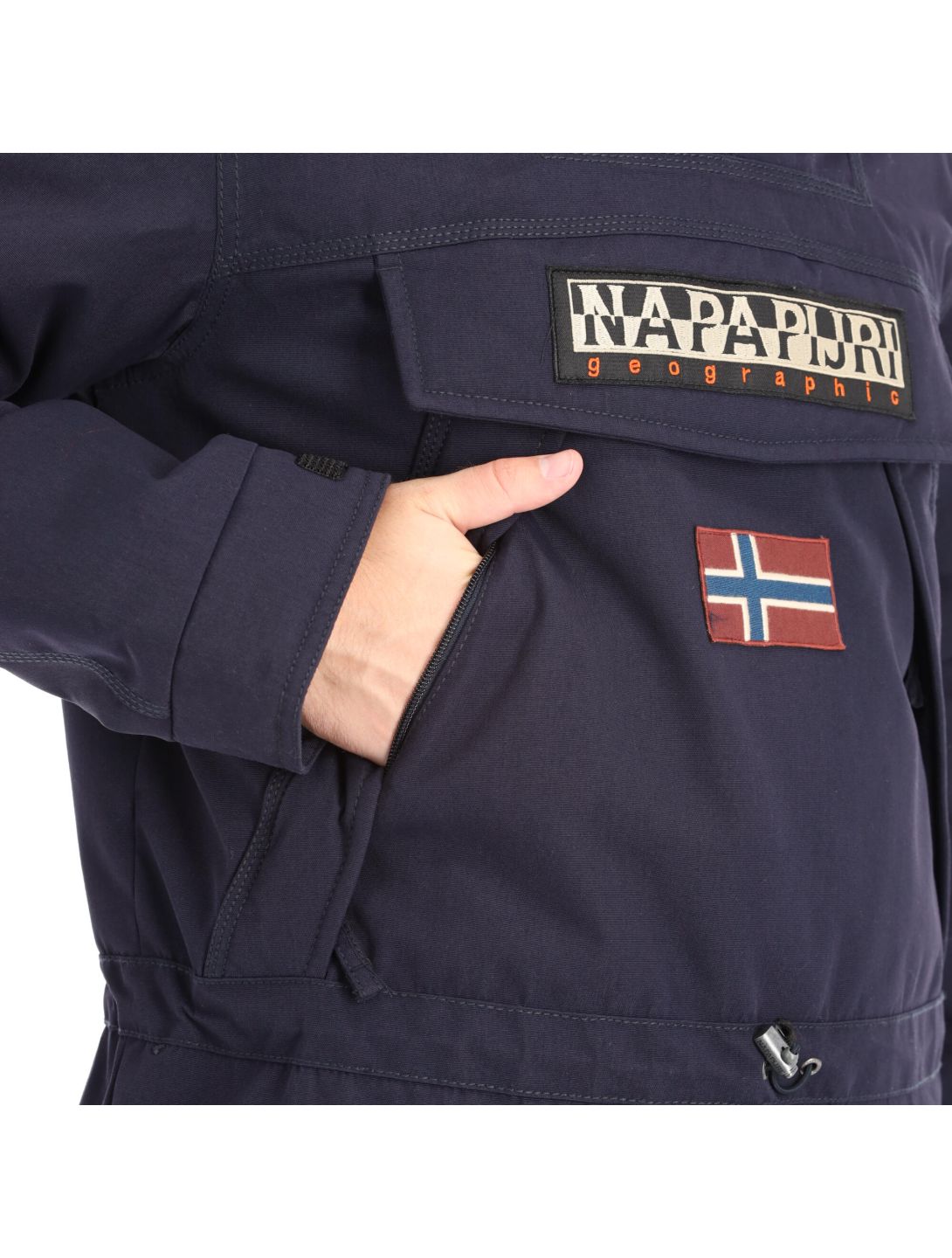 Napapijri, Skidoo 3  anorak heren marine Blauw