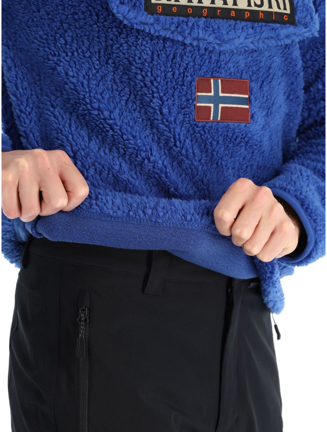 Napapijri, T-Burgee Hzh trui heren Blu Mazarin B5A blauw 