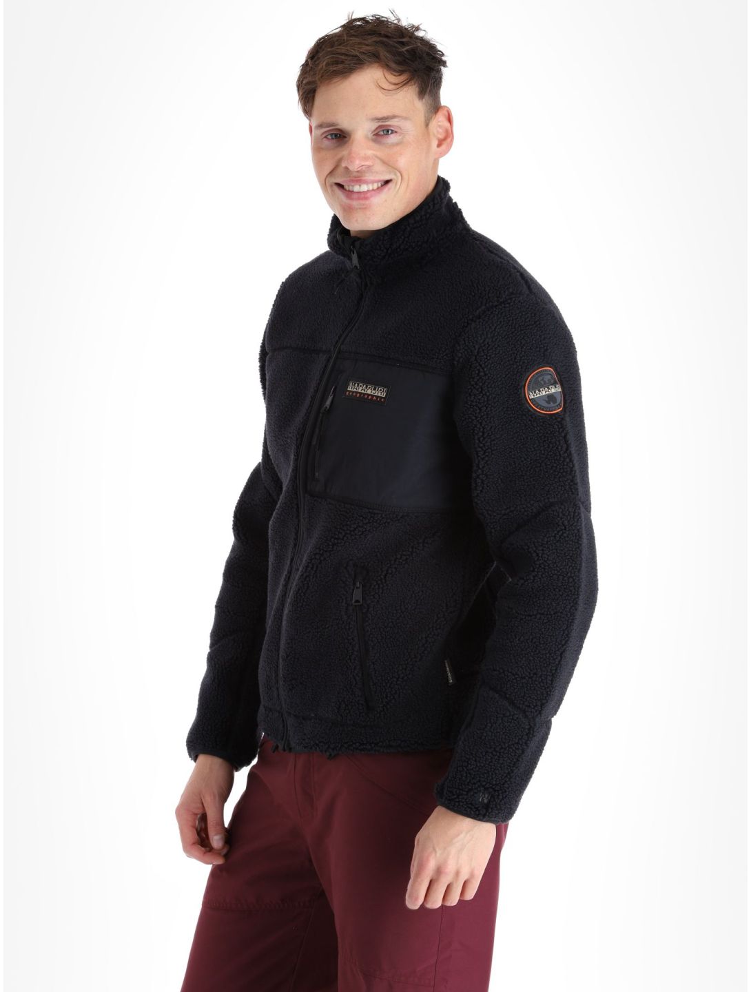 Napapijri, Yupik FZ 3 vest heren Black 041 zwart 