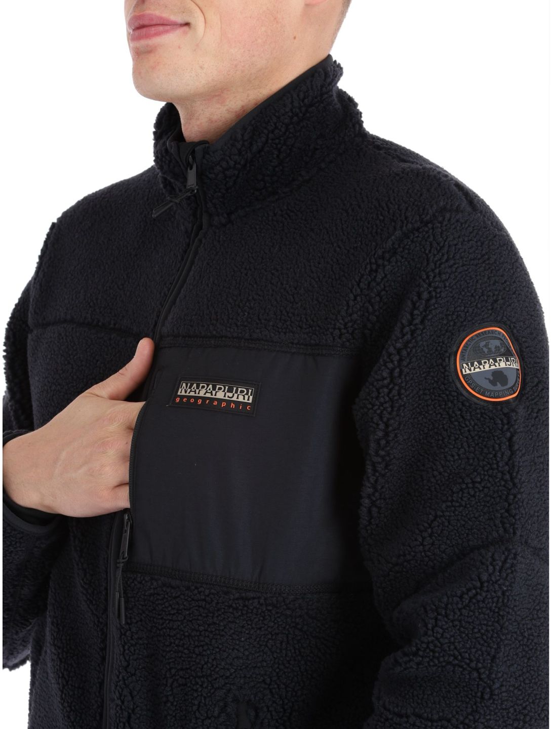 Napapijri, Yupik FZ 3 vest heren Black 041 zwart 